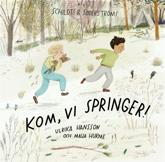 Cover for Ulrika Hansson · Kom, vi springer! (Landkarten) (2024)