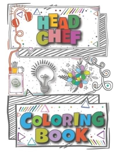 Cover for Teesson · Head Chef Coloring Book (Paperback Book) (2021)