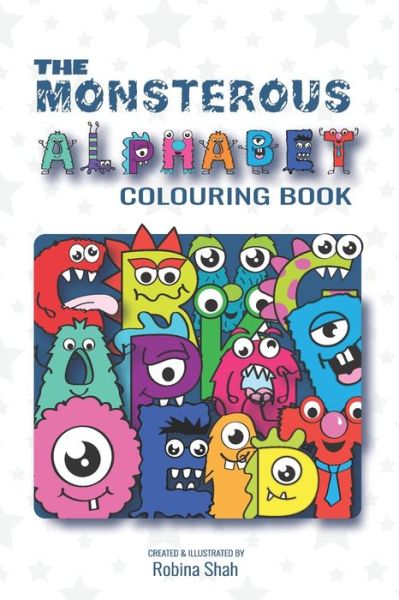 Cover for Roshah Designs · The monsterous Alphabet Colouring Book (Paperback Book) (2020)