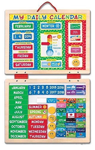 Cover for Melissa &amp; Doug · My First Daily Magnetic Calendar: Skill Builders - Magnetic Activities (N/A) (2013)