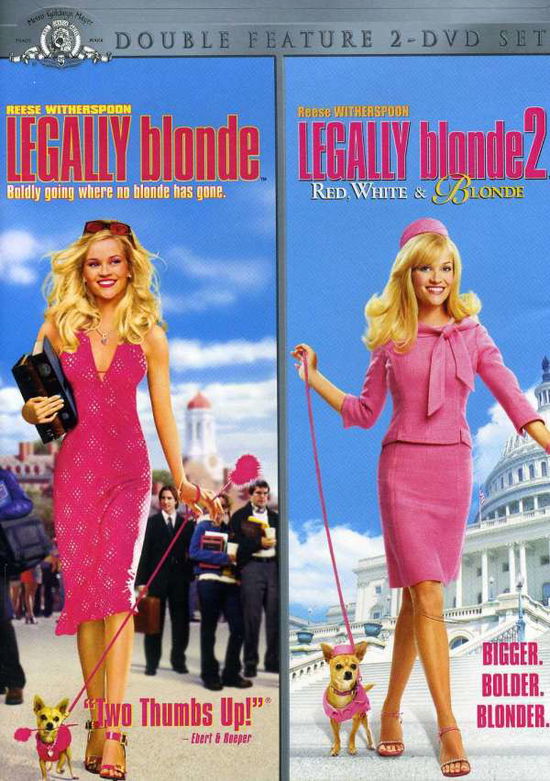 Cover for Legally Blonde 1 &amp; 2 (DVD) [Widescreen edition] (2006)