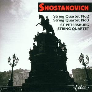 Cover for St Petersburg String Quartet · Streichquartette 2 &amp; 3 (CD) (1999)