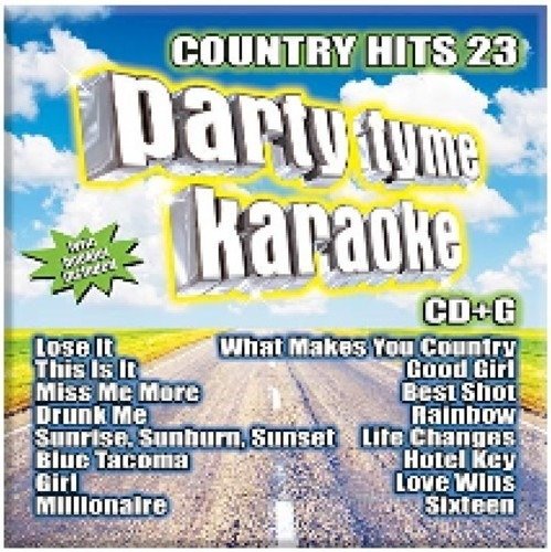 Cover for Karaoke · Party Time Karaoke - Country Hits 23 (CD) (2019)