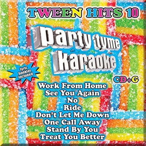 Cover for Party Tyme Karaoke: Tween Hits 10 / Various · Sybersound Tween Hits 10 (CD) (2016)