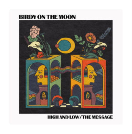 Cover for Birdy on the Moon · High &amp; Low / The Message (LP) [Signed edition] (2021)