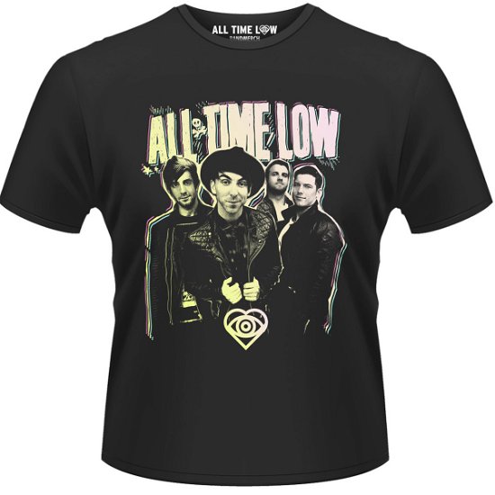 Cover for All Time Low · Neon Photo Black (T-shirt) [size M] (2015)