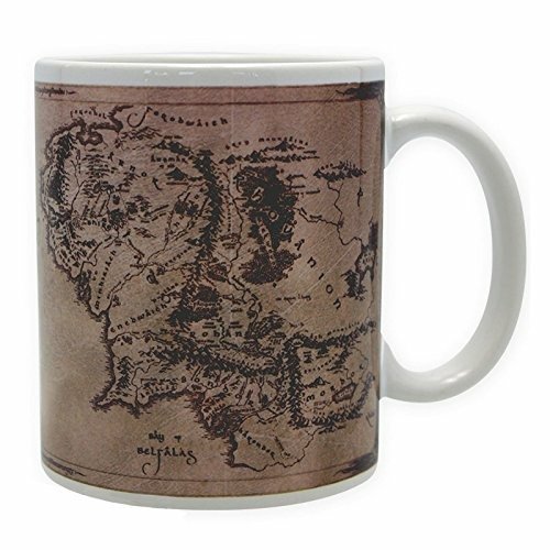 Cover for Tasse ABYstyle 320 ml · LORD OF THE RINGS - Mug - 320 ml - Map - subli - w (MERCH) (2019)