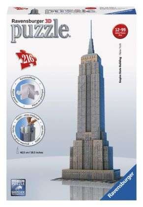 Puzzel Empire State Building 125531 - Ravensburger - Merchandise - Ravensburger - 4005556125531 - 23. oktober 2019