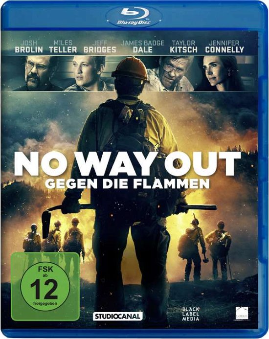Cover for Brolin,josh / Bridges,jeff · No Way Out-gegen Die Flammen (Blu-ray) (2018)