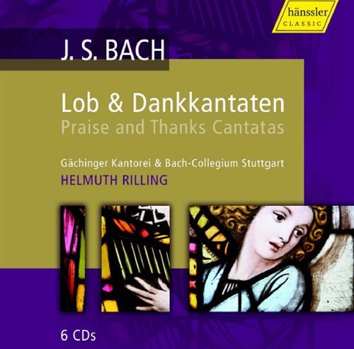 Most Beautiful Praise & Thanksgiving Cantatas - Bach,j.s. / Bach Collegium Stuttgart / Rilling - Musique - HAE - 4010276023531 - 29 juin 2010