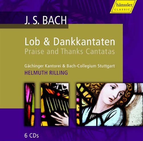 Most Beautiful Praise & Thanksgiving Cantatas - Bach,j.s. / Bach Collegium Stuttgart / Rilling - Música - HAE - 4010276023531 - 29 de junho de 2010