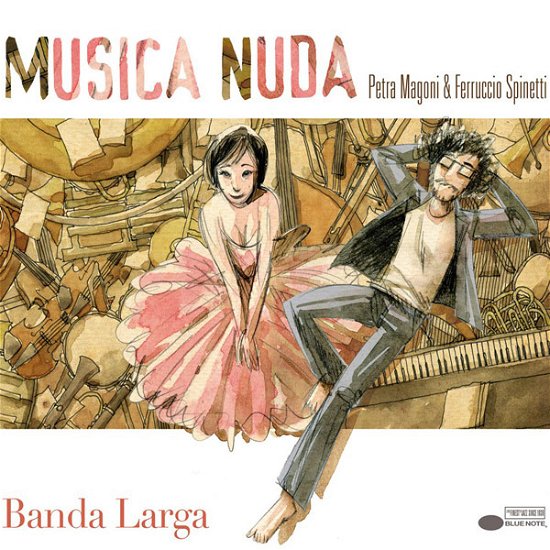 Cover for Musica Nuda · Banda Larga (CD) (2017)