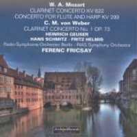 Cover for Mozart / Fricsay · Klarinettenkonzert Flotenkonz (CD) (2012)