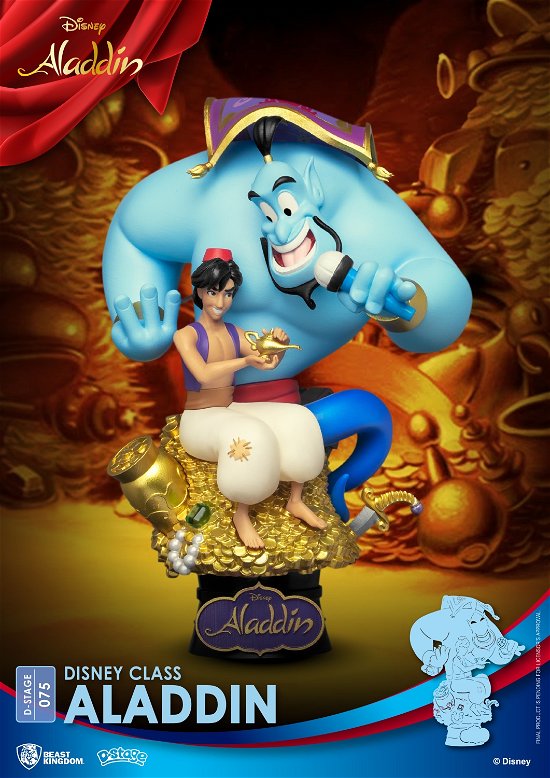 Disney Class Series D-Stage PVC Diorama Aladdin 15 - Aladdin - Produtos - BEAST KINGDOM - 4710586079531 - 25 de outubro de 2021