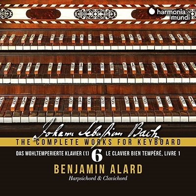 Cover for Benjamin Alard · J.s.bach: the Complete Works for Keyboard. Vol. 6 `das Wohltemperierte Klavier` (CD) [Japan Import edition] (2022)