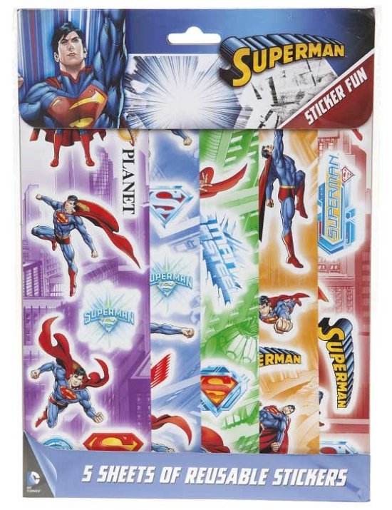 Dc Superman 5 Sheet Sticker Pack (Merchandise) - Pyramid International - Merchandise -  - 5025572654531 - 2019