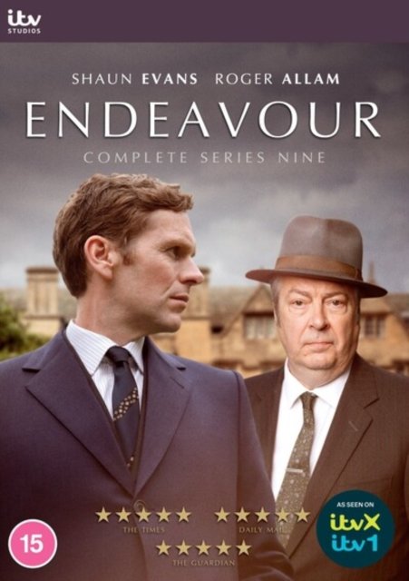 Cover for Endeavour Series 9 with Doc (DVD) (2023)