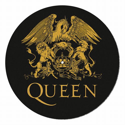 Cover for Queen · Queen Logo Slipmat (Vinylzubehör)