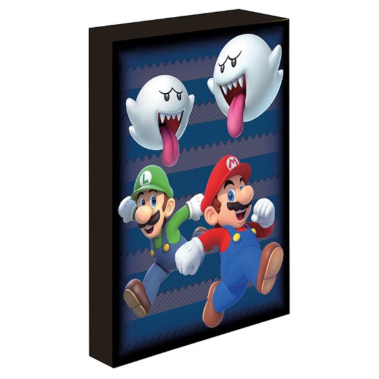 Cover for Super Mario · SUPER MARIO - Boo Blast - Light Canvas 40X30 Cm (Leketøy)