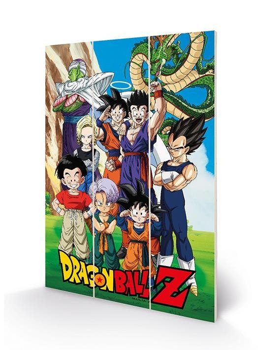 Cover for Wood Poster · DRAGON BALL Z - Unbreakable Bonds - Wood Print 20x (MERCH) (2020)