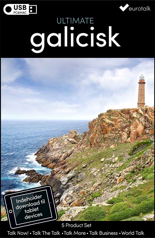 Cover for EuroTalk · Ultimate: Galisisk samlet kursus USB &amp; download (CD-ROM) (2016)