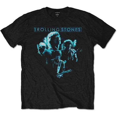 Cover for The Rolling Stones · The Rolling Stones Unisex T-Shirt: Band Glow (T-shirt) [size S] [Black - Unisex edition]
