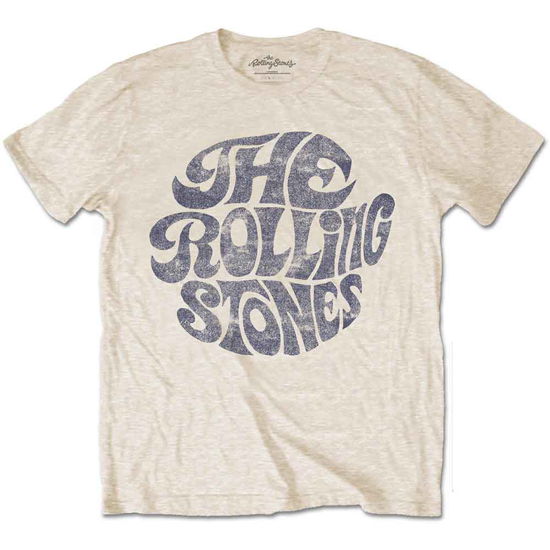 The Rolling Stones Unisex T-Shirt: Vintage 1970s Logo - The Rolling Stones - Merchandise - Bravado - 5055979924531 - 