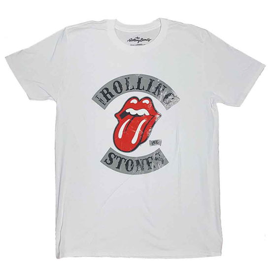 The Rolling Stones Unisex T-Shirt: Distressed Tour 78 - The Rolling Stones - Merchandise - Rockoff - 5056170670531 - February 27, 2019