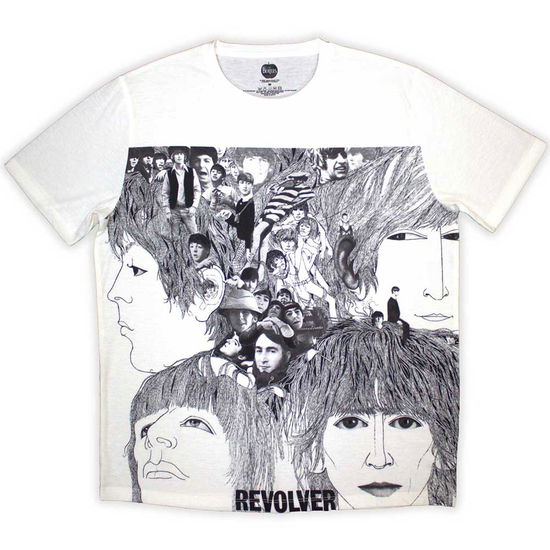 Cover for The Beatles · The Beatles Unisex Sublimation T-Shirt: Revolver (T-shirt) [size S] (2024)