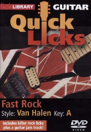 Lick Library Quick Licks Van Halen Fast - Instructional - Filmy - MUSIC SALES - 5060088822531 - 18 maja 2010