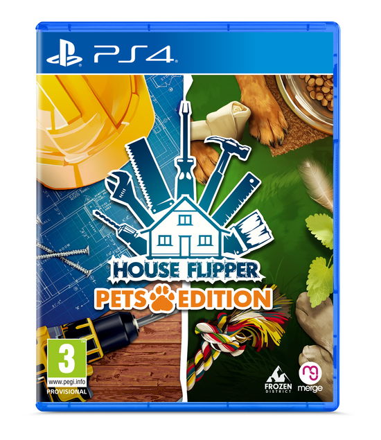 House Flipper Pets Edition PS4 - Merge Games - Juego de mesa - Merge Games - 5060264378531 - 22 de septiembre de 2023