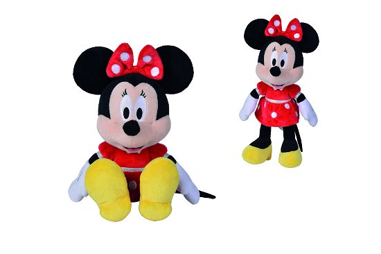 Disney: Minnie Peluche Cm.25 Abito Rosso - Simba - Merchandise -  - 5400868011531 - October 1, 2021