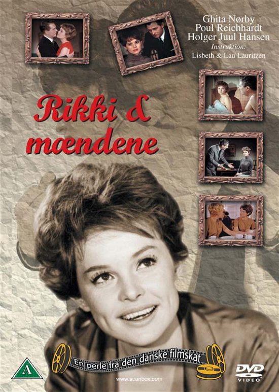 Cover for Rikki &amp; Mændene · Rikki og mændene (1962) [DVD] (DVD) (2024)