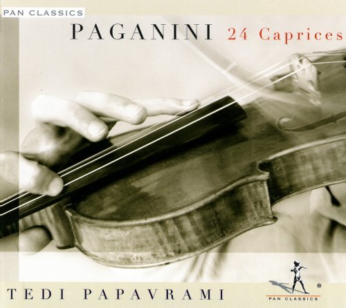 Cover for N. Paganini · 24 Caprices Op.1 (CD) (2002)