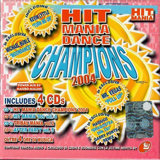 Cover for Vari · Cofanetto 4 Cd Hit Mania Dance 2004 (CD)