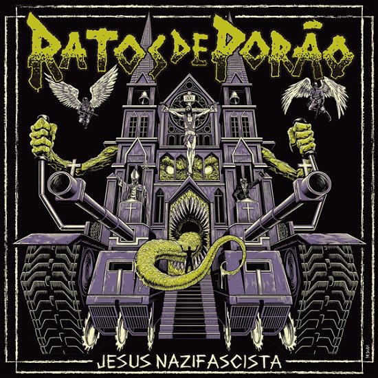 Cover for Ratos De Porao · Jesus Nazifascista (7&quot;) (2023)