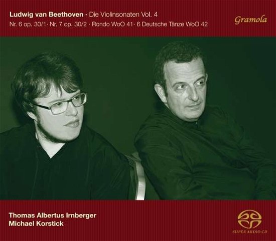 Cover for Irnberger,Thomas A./Korstick,Michael · BEETHOVEN: Violinsonaten Vol.4 (SACD) (2016)