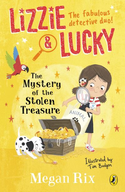 Cover for Megan Rix · Lizzie and Lucky: The Mystery of the Stolen Treasure - Lizzie and Lucky (Paperback Book) (2021)