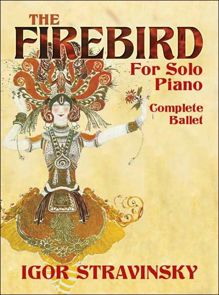 Cover for Classical Piano Sheet Music · The Firebird for Solo Piano: Complete Ballet (Dover Music for Piano) (Paperback Book) (2006)