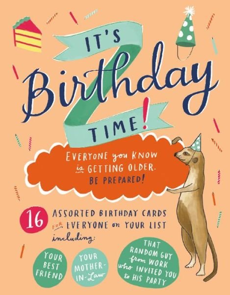 Cover for Galison · It's Birthday Time Greeting Assortment - Assortment Boxed Notecards (Flashkort) (2014)