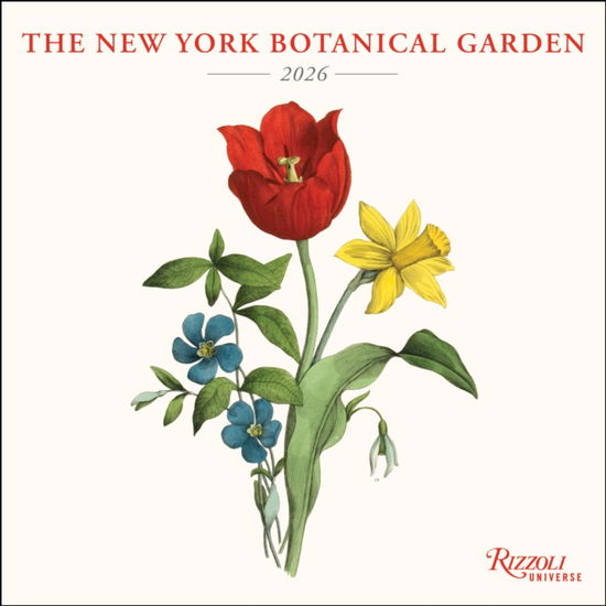 Cover for The New York Botanical Garden · The New York Botanical Garden 2026 Wall Calendar (Calendar) (2025)