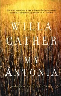 Cover for Willa Cather · My Antonia (Hardcover bog) (1995)