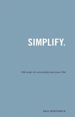 Cover for Dr. Paul Borthwick · Simplify (N/A) (2007)