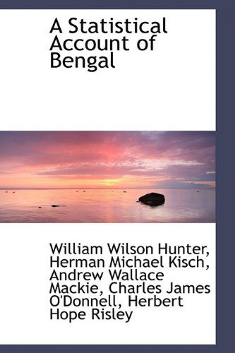 Cover for William Wilson Hunter · A Statistical Account of Bengal (Taschenbuch) (2009)