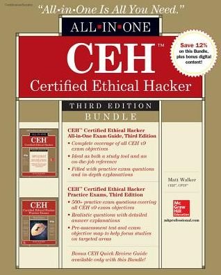 Cover for Matt Walker · CEH Certified Ethical Hacker Bundle, Third Edition (Paperback Bog) (2016)