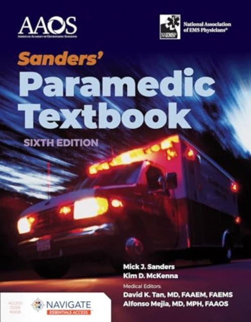 Cover for Mick J. Sanders · Sanders' Paramedic Textbook with Navigate Essentials Access (Paperback Book) (2024)