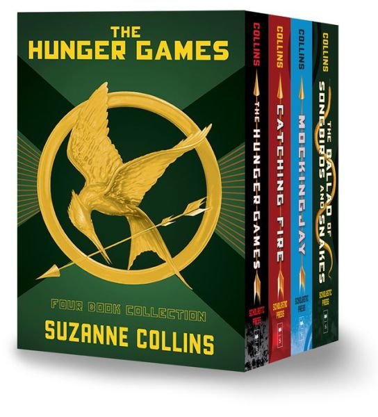 Cover for Suzanne Collins · The Hunger Games: Four Book Collection - The Hunger Games (Gebundenes Buch) (2020)