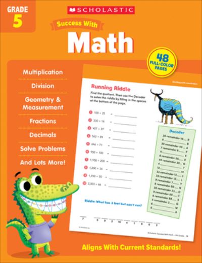 Cover for Scholastic Teaching Resources · Scholastic Success with Math Grade 5 (Bok) (2022)