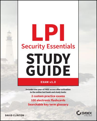 Cover for David Clinton · LPI Security Essentials Study Guide: Exam 020-100 - Sybex Study Guide (Paperback Book) (2023)