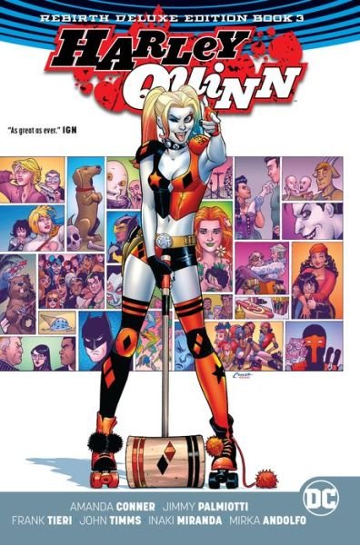 Cover for Jimmy Palmiotti · Harley Quinn: The Rebirth Deluxe Edition (Hardcover bog) [Deluxe Ed Book 3 edition] (2019)